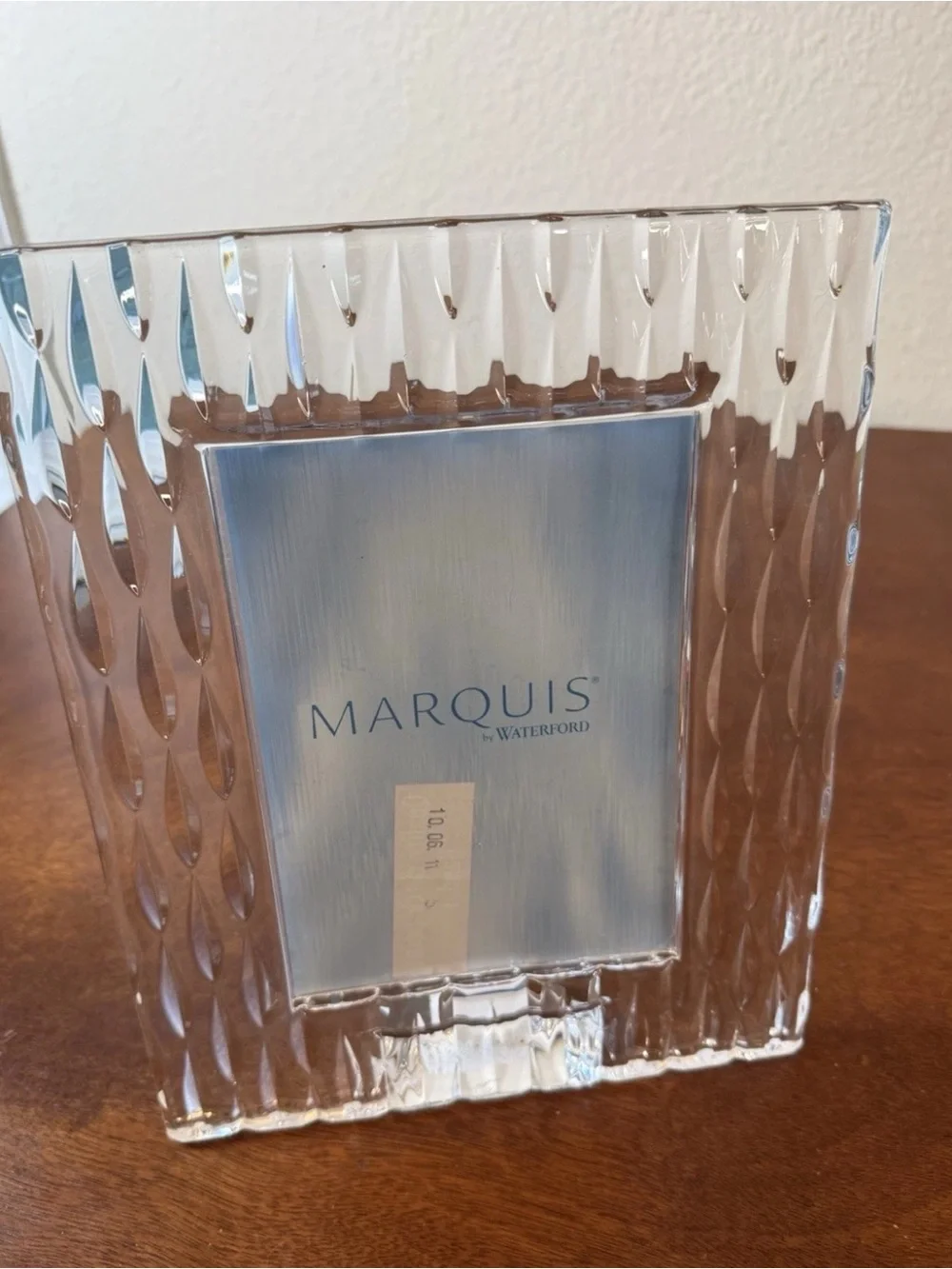 Marquis by Waterford Rainfall Collection Silver Picture Frame - Silver